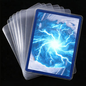 Protège-cartes transparent sans acide et sans PVC à coins arrondis pour cartes TCG Pokémon - Product Image 2