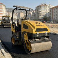 Mini-compacteur routier manuel à double tambour de 550 kg à 10 tonnes, livraison gratuite, compacteur chinois à double tambour, petit rouleau compresseur