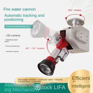 Moniteur d'incendie automatique avec suivi et positionnement pour la protection incendie des aéroports, en acier inoxydable durable - Product Image 4