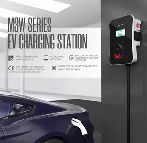 WEEYU 32Amp EV Smart Home Station de charge 220V type 2 ev chargeur pour voiture électrique
