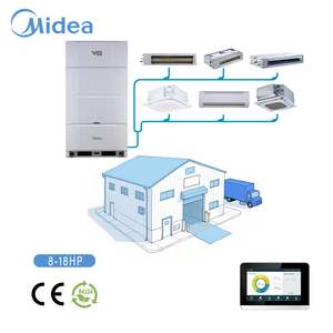 เครื่องปรับอากาศแบบรวมศูนย์กลาง Midea VRF VRV ความสามารถ<span class=keywords><strong>ใน</strong></span>การป้องกันสัญญาณรบกวนขั้นสูง 10 แรงม้า 28 กิโลวัตต์ มอเตอร์พัดลม DC แบบปั๊มความร้อน สำหรับห้างสรรพสินค้า - Product Image 1