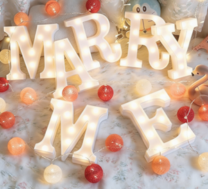 Letras Gigantes 3D para Exteriores, Letras Decorativas con Luces LED para Decoración <span class=keywords><strong>de</strong></span> Eventos - Product Image 1