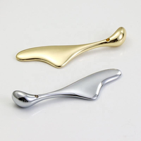 Bâton de massage des yeux à double extrémité en alliage de zinc - Outil Gua Sha pour points de pression