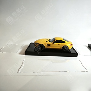 Acrylic 1/18 <b>Model</b> Car Lighting <b>Model</b> Car Display Case Toy Car Showcase Acrylic Box With Led - Product Image 5