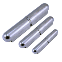 Charnière de fenêtre de style industriel soudage de baril de porte robuste 180 degrés fer aluminium balle acier inoxydable balle charnière en fer