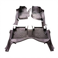 Tapetes de Piso para Auto 3D/5D de TPE Impermeables, Juego Completo de 3 Piezas, Ecológicos y Antideslizantes para Mazda CX-5 y Mazda 6, Forro de Carga