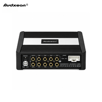 Fournisseur d'amplificateurs DSP de classe D 4 entrées 8 sorties pour les magasins et les installateurs d'audio automobile, usine professionnelle