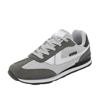 Vente en gros de baskets classiques décontractées pour hommes avec logo personnalisé, en tissu mesh, semelle en caoutchouc, respirantes et légères, pour l'automne/hiver/printemps