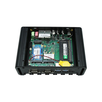 Mini PC industriel sans ventilateur avec processeur Intel N150, triple écran, double LAN, kiosque, thin client, automatisation de bureau
