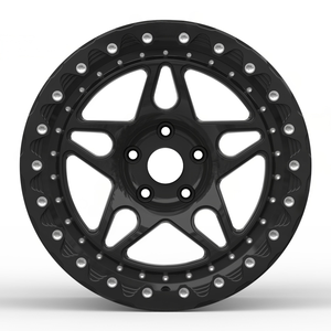 Nuovi Cerchi Forgiati Personalizzati GS Deep Dish 20mm 17x12 18x12 5x120.65 5x112 Beadlock Nero Lucido Monoblocco per Prestazioni Stradali <span class=keywords><strong>Corvette</strong></span> - Product Image 5