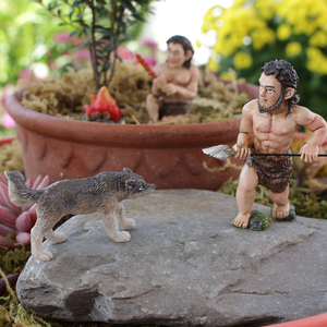 Vendita calda figure da giardino statua selvaggia ragazzo figura per giardino regalo per casa prodotti da giardino statue da giardino sculture all'aperto - Product Image 2