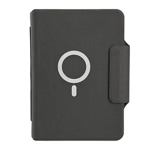 Diarybook Magsafe-Cuaderno de oficina de negocios, A5, carga inalámbrica, con almacenamiento USB