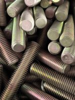 High Quality Low Carbon Steel Galvanized Surface Full Stud Threaded Rod 8.8 Grade 10.9 DIN 976 Heavy Duty M14-M36