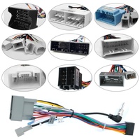 Adaptador de Cableado de 16 Pines para Radio Estéreo de Coche, Conector de Cable de Alimentación Universal para Android