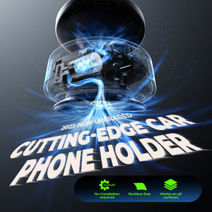 LISEN Mini <span class=keywords><strong>support</strong></span> d'aspirateur électrique portable super stable 360 rotatif N52 <span class=keywords><strong>support</strong></span> magnétique de voiture pour Magsafe pour pare-brise de tableau de bord - Product Image 3