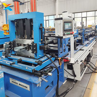 Machine de formage à froid de poutrelles en acier C et U avec commande automatique PLC et servomoteur