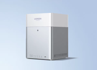 Serveur NAS Cloud Privé DH4300 Plus à 4 Baies, Prise en Charge d'un Stockage Max. de 120 To, Connexion Rapide NFC et Sauvegarde Automatique Intelligente des Photos