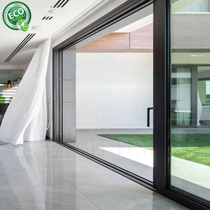 Foshan Manufacturer Aluminum <b>Sliding</b> Door Modern Design For <b>Large</b> Opening Living Door - Product Image 1