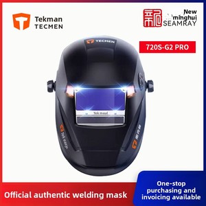 <span class=keywords><strong>Casque</strong></span> de soudage photoélectrique à assombrissement automatique Tekman 720S-G2 <span class=keywords><strong>PRO</strong></span> avec protection anti-éblouissement pour le soudage à l'arc - Product Image 4