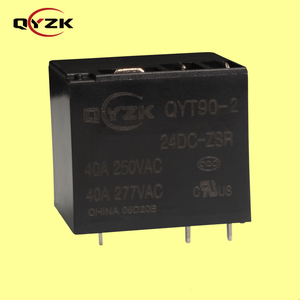 Qyzk công suất cao 40A 277Vac 5-Pin 0.9W 24V T91 spdt Relay cho các thiết bị gia dụng chất lượng trên 2 amps rơle điện - Product Image 1