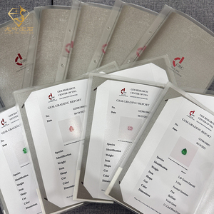 Phòng thí nghiệm phát triển Colombia Xanh Emerald vòng cắt 1CT 2ct 5ct 10ct GRC/agl giấy chứng nhận phòng thí nghiệm tạo ra đá Sapphire cho đồ trang sức - Product Image 6