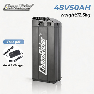 Batterie <span class=keywords><strong>de</strong></span> vélo électrique Enduro Chamrider 80 Amp BMS 50A 40A BMS polymère 48V 50AH, pack <span class=keywords><strong>de</strong></span> batteries 52V 288Ah 750 Watt - Product Image 5