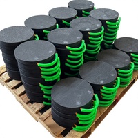 Plaque de stabilisation en plastique HDPE durable pour grue, support de vérin, tapis de stabilisation pour équipement lourd