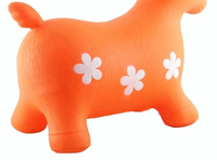 Jouet de haute qualité en forme de cerf, animal rebondissant en PVC pour enfants, utilisation en extérieur