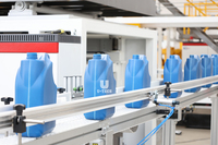 Aceite lubricante de plástico de alta calidad puede 5L Jerrycan que hace la máquina de moldeo por soplado de extrusión de botellas de plástico