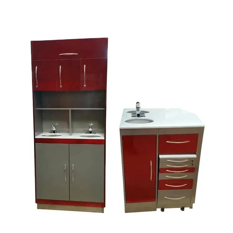 Новый дизайн, стоматологическая клиника, стоматологический шкаф из нержавеющей стали