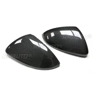 Coques de rétroviseurs latéraux en fibre de carbone sèche pour Volkswagen VW Golf 7 MK7 R-Line GTI 2014-2019 - Product Image 3