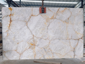 Brésil Krystallus cristal Quartzite personnalisé <span class=keywords><strong>salle</strong></span> <span class=keywords><strong>de</strong></span> <span class=keywords><strong>bain</strong></span> vanité 30 pouces évier unique Quartzite intérieur décor à la maison pour projet <span class=keywords><strong>de</strong></span> Villa - Product Image 2