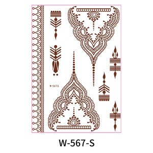 Kit de pochoirs <span class=keywords><strong>pour</strong></span> tatouages temporaires, autocollants de <span class=keywords><strong>tatouage</strong></span> imperméables <span class=keywords><strong>pour</strong></span> le dos de la main, le bras, les adultes et les filles - Product Image 5