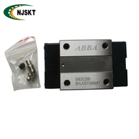 Rails de guidage linéaires radiaux à charge lourde ABBA BRH20B, rails de guidage linéaires carrés de 20 mm pour machine de fraisage CNC et centre d'usinage