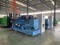 Générateur à turbine à gaz naturel 500kw 600kw 700kw 800kw 900kw pour moteur weichai baudouin avec chp pour centrale électrique