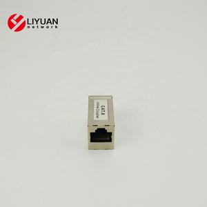 LIYUAN Silver Cat6 RJ45 Coupleurs <span class=keywords><strong>LAN</strong></span> en ligne métalliques blindés Ethernet Patch Cable Extender Connectors <span class=keywords><strong>LY</strong></span>-SB42-S6 - Product Image 5