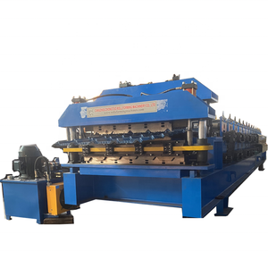 केन्या बॉक्स प्रोफ़ाइल रंगीन छत टाइल बनाने की मशीन डबल परत छत की छत शीट रोल बनाने वाली मशीन - Product Image 4