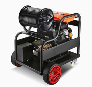 Équipement de nettoyeur haute pression <span class=keywords><strong>diesel</strong></span> industriel Machine de nettoyage de canalisations Nettoyeur de tuyaux à haute pression à jet <span class=keywords><strong>d</strong></span>'eau - Product Image 1