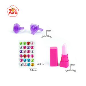 Sac à bandoulière transparent en plastique pour enfants, ensemble de <span class=keywords><strong>maquillage</strong></span> de jeu d'imitation et de rôle, boîte à jouets pour les enfants de 2 à 7 <span class=keywords><strong>ans</strong></span> - Product Image 3