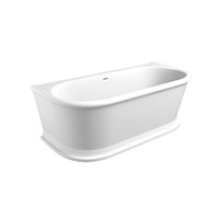 Baignoire rectangulaire autoportante de style américain, mince et tridimensionnelle, pour salle de bain, hôtel, usage domestique, petite taille, transfrontalière