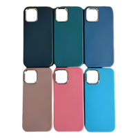 Coque de téléphone galvanisée à motif en cuir Coque de téléphone à l'huile de silicone Coque arrière pour iPhone 15 Pro Max Plus 13 14 Series