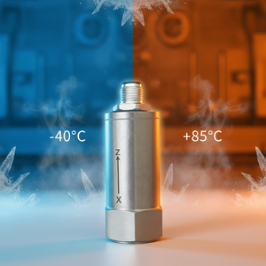 Ex Ia IIC T6 Ga 无线三轴振动温度传感器，用于 IIoT 轴承预测维护 - Product Image 3