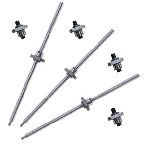 Vis à billes miniatures en gros avec une précision C7, petit diamètre et pas, écrous à billes pour les industries CNC - Product Image 1