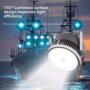 Luz LED Sumergible de Alta Potencia IP68 para Pesca de Calamar, Luz de Atracción Verde, Azul, Blanca, Cian, para Mar Profundo, Submarina, para la Noche - Product Image 3