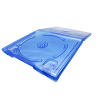 Boîtier de remplacement pour jeu PS4 Double disque de rechange Bleu Jeu Blu-Ray Boîte 2 CD