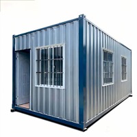 Maison conteneur modulaire préfabriquée écologique et étanche, très demandée, 20 pieds, pour appartement