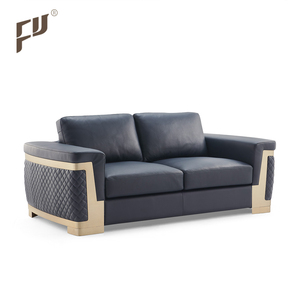 الجملة الخصم عالية الجودة مكتب الأثاث أريكة الفاخرة تصميم جديد نموذج داخلي العربية الأزرق أريكة بمستوى الأرض مجموعة - Product Image 4
