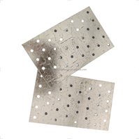 Plaque de fixation métallique OEM en acier galvanisé anti-corrosion, sur mesure, moderne, pour poutres en bois et murs - Vente en gros
