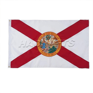 Bandera de <span class=keywords><strong>Florida</strong></span> con Impresión Digital, Precio de Fábrica, Mejor Precio Promocional, Bandera Estrella del País Más Vendida - Product Image 1