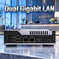 Nouvel ordinateur de format compact avec deux emplacements pour SSD M.2 et RAM DDR4 pour les bureaux d'agences immobilières